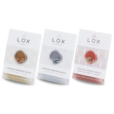 Connoisseurs Lox Rose Gold Secure Earring Backs 2 Pairs