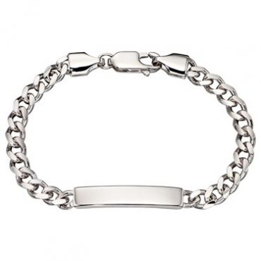 Little Star Bailey Boys Curb ID Bracelet - 14cm