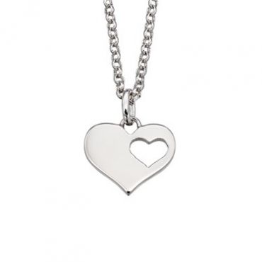 Little Star Adults Hanneli Open Heart Necklace - 49cm