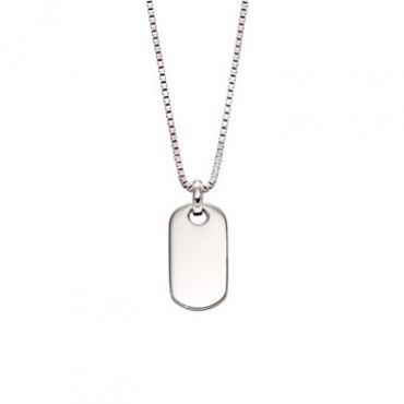 Little Star Oli Boys Tag Necklace - 38cm