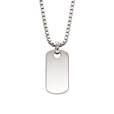 Little Star Otis Mens Tag Necklace - 50cm