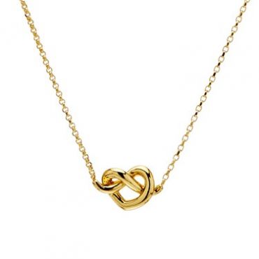 Kate Spade New York Gold Love Me Knot Mini Necklace