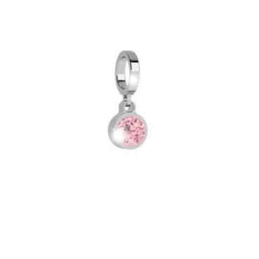 Rebecca Silver October Charm - Silver