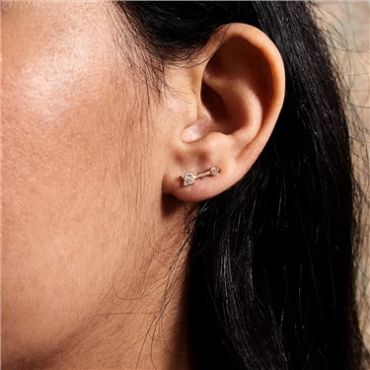 Olivia Burton Rose Gold Arrow Stud Earrings