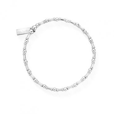 ChloBo Silver Rhythm Of Water Bracelet - 18cm