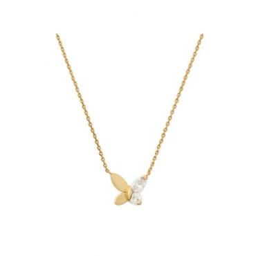 Kate Spade New York Gold Butterfly Necklace - Gold