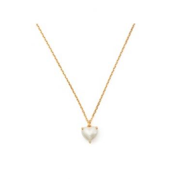 Kate Spade New York Gold Pearl Heart Necklace - Gold