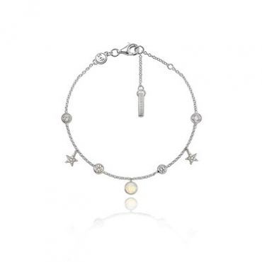 Seek + Find Shine Silver Opal Bracelet - Silver