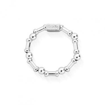 ChloBo Silver Rhythm Of Water Ring - Silver