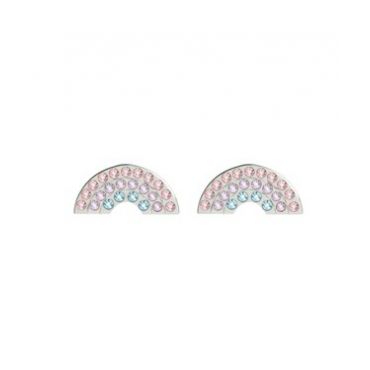 Olivia Burton Silver Rainbow Earrings - Silver