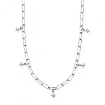 ChloBo Silver Divine Journey Necklace - Silver
