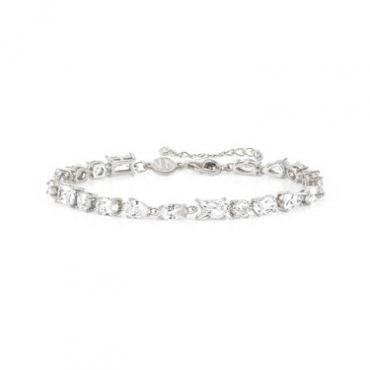 Nomination Colour Wave Silver Crystal Bracelet