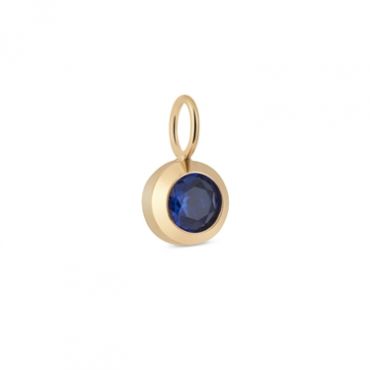 Over & Over Gold September Birthstone Charm - Gold