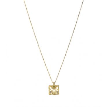 Maanesten Gold Annabella Moth Necklace