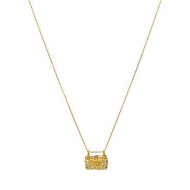 Maanesten Gold Avia Moth Necklace