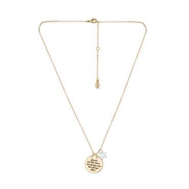 Karma Gold Friendship Necklace - 46cm