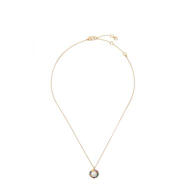 Kate Spade New York Gold Rainbow Pearl Halo Necklace - 49cm