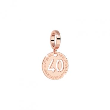 Rebecca Rose Gold 40 Charm - Rose Gold