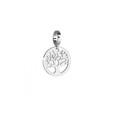 Rebecca Steel Tree Of Life Charm - Silver