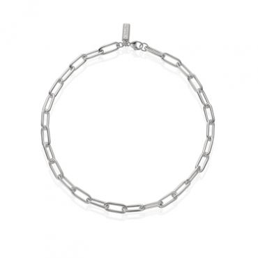 ChloBo Silver Luxe Link Necklace - Silver