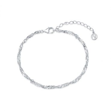 Argento Twist Bracelet - Silver