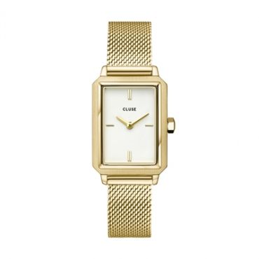 CLUSE Gold Fluette Mesh Watch - Gold