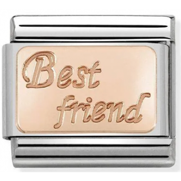 Nomination Rose Gold Best Friend Charm
