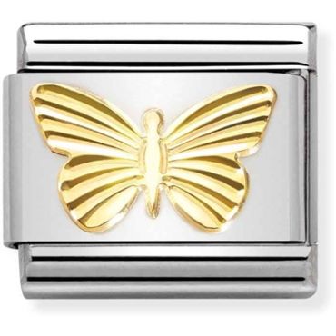 Nomination Gold Butterfly Charm