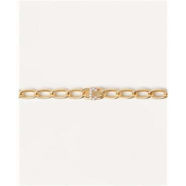 PDPAOLA Letter Chain Bracelet - Letter C
