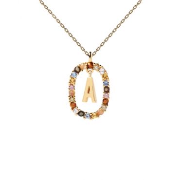 PDPAOLA Letter Necklace - Letter A