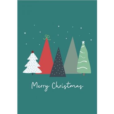 Argento Merry Christmas Card - Multi-colour