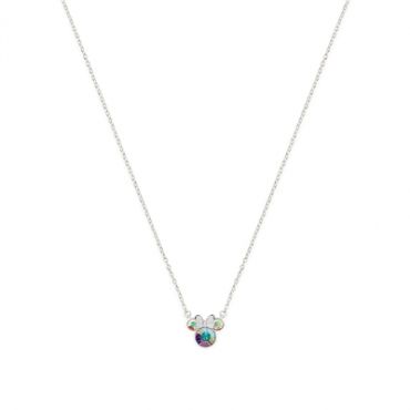Disney Silver Disney 100 AB Minnie Necklace - Silver