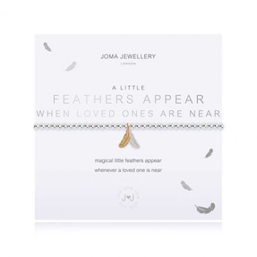 Joma A Little Feathers Appear When Loved Ones Are Near Bracelet - Adjustable