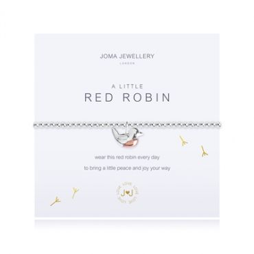 Joma A Little Red Robin Bracelet - Adjustable