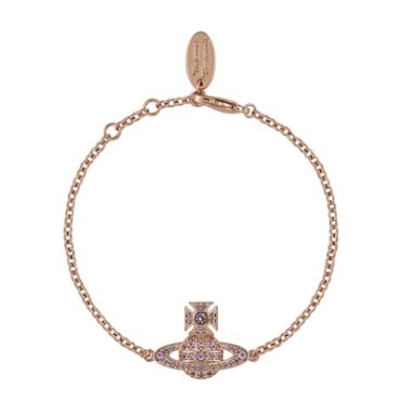 Vivienne Westwood Carmela Bas Relief Rose Gold Tone Bracelet - Rose Gold