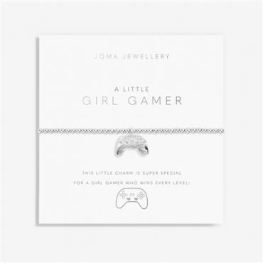 Joma A Little Girl Gamer Bracelet - Silver