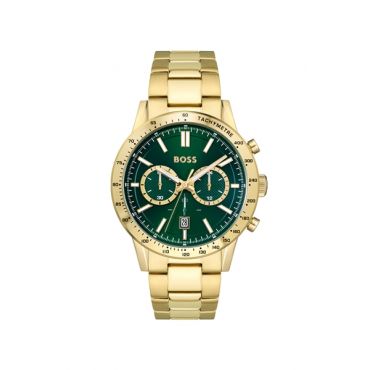 Boss Allure Chronograph Gold Green Watch