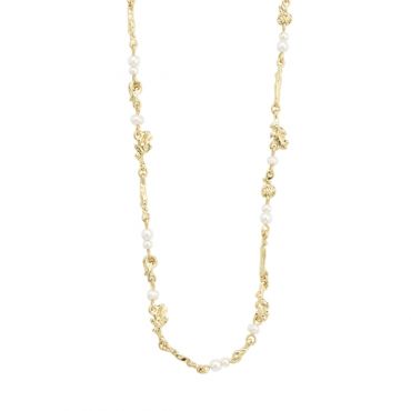 Pilgrim Gold Focus Organic Pearl Recycled Necklace