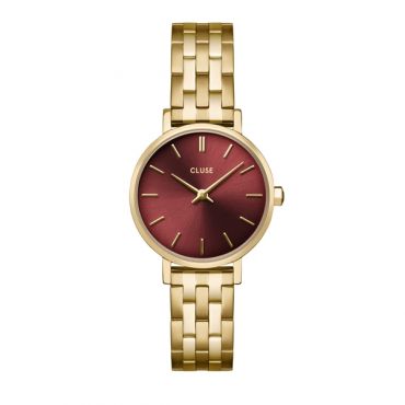 CLUSE Gold Cherry Links Boho Chic Petite Watch - Gold