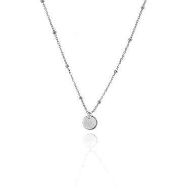 Seek + Find Joyful Always Silver Necklace