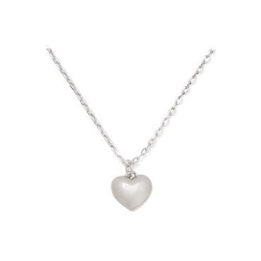 Kate Spade New York Silver Heart You Necklace - Silver