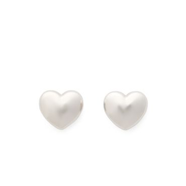 Kate Spade New York Silver Heart You Stud Earrings - Silver