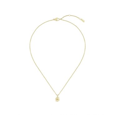 Boss Gold Double B Petite Necklace