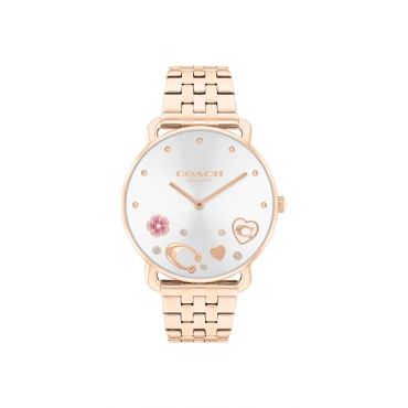 Coach Rose Gold Elliot Symbols Watch - Rose Gold