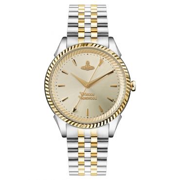 Vivienne Westwood Gold Mix Champ Seymour Round Dial Watch - Gold