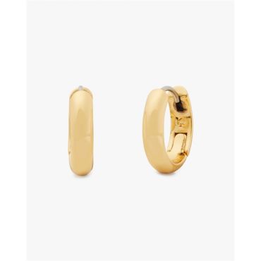 Kate Spade New York Gold Sleek Huggies - Gold