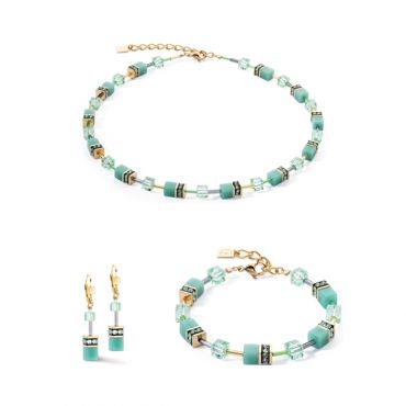 Coeur De Lion Gold Soft Green Cubes Gift Set - Gold