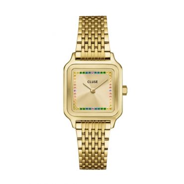 CLUSE Gold Gracieuse Petite Rainbow Watch - Gold