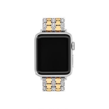 Coach Gold Mix Stainless Steel Bracelet Apple Strap - Gold