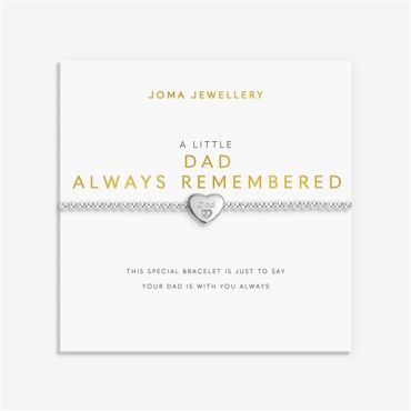 Joma A Little Dad Always Remembered Bracelet - Silver